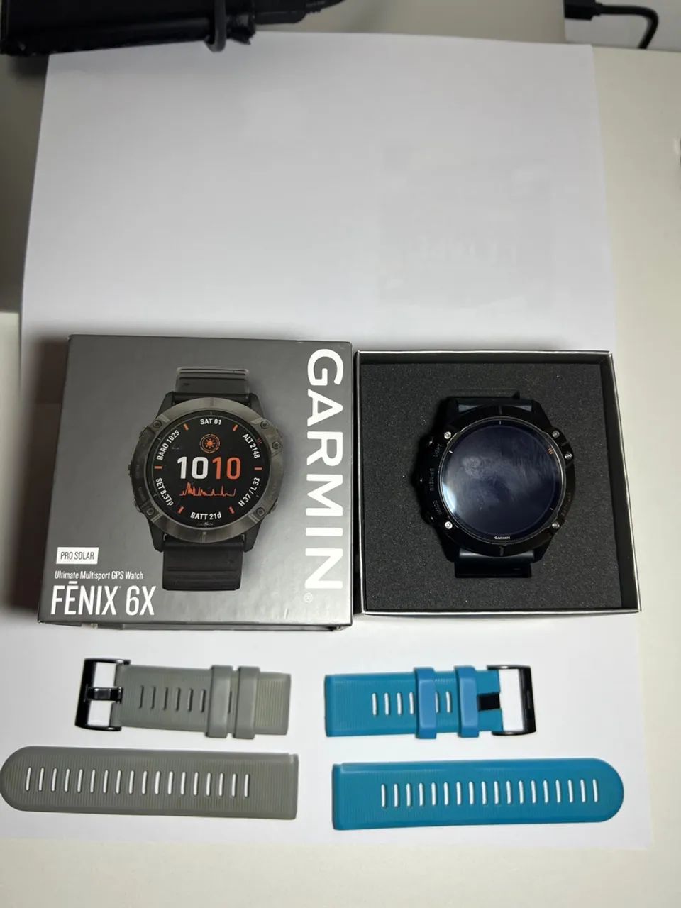 Garmin Fenix 6x Pro Solar (usado e revisado)