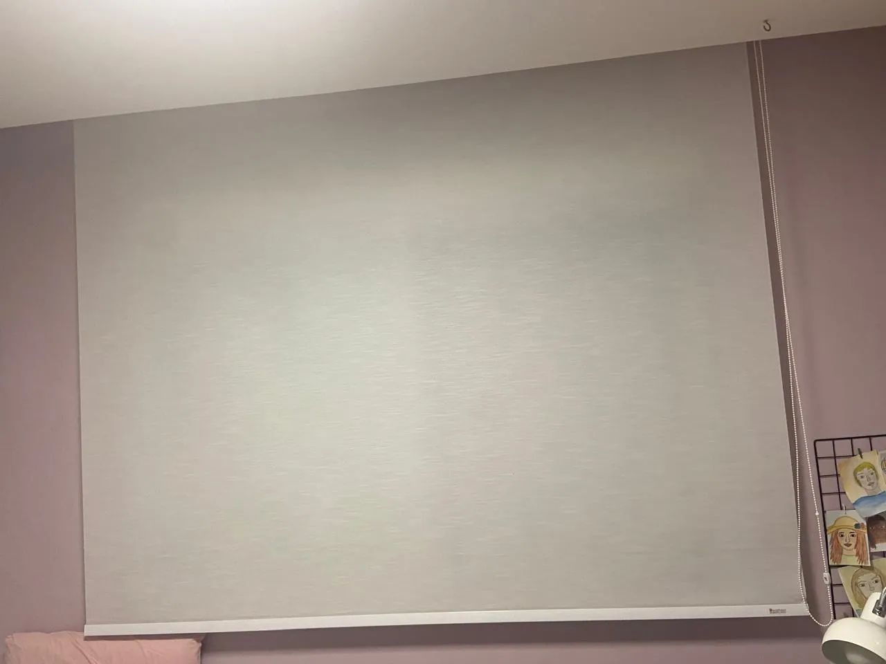 Roller blind 1.90 x 1.90 m, excellent condition