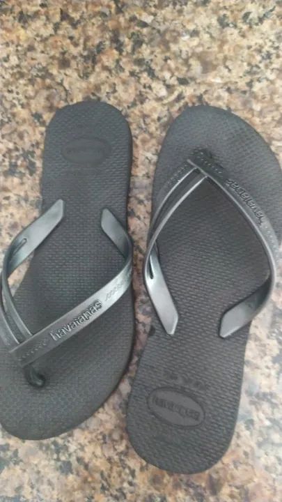 Chinelos elegante Havaiana, num 35 36 - Foto 2