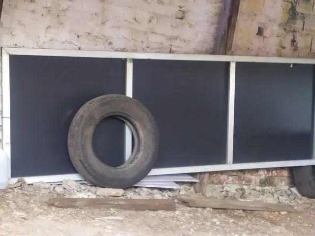 Estrutura Alumino Placa