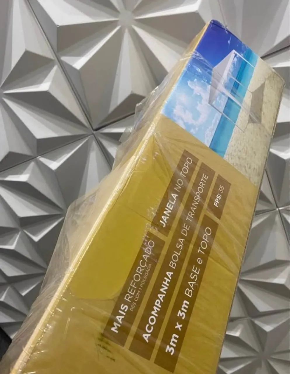 Tenda Gazebo Praia Camping Jardim 3x3m (Montada) - Foto 5