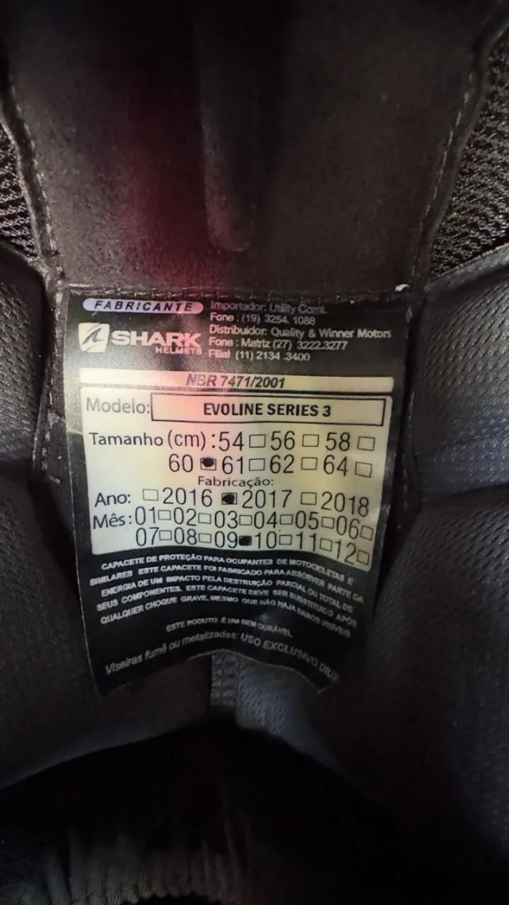 Capacete Shark Evoline Series 3 - Foto 3