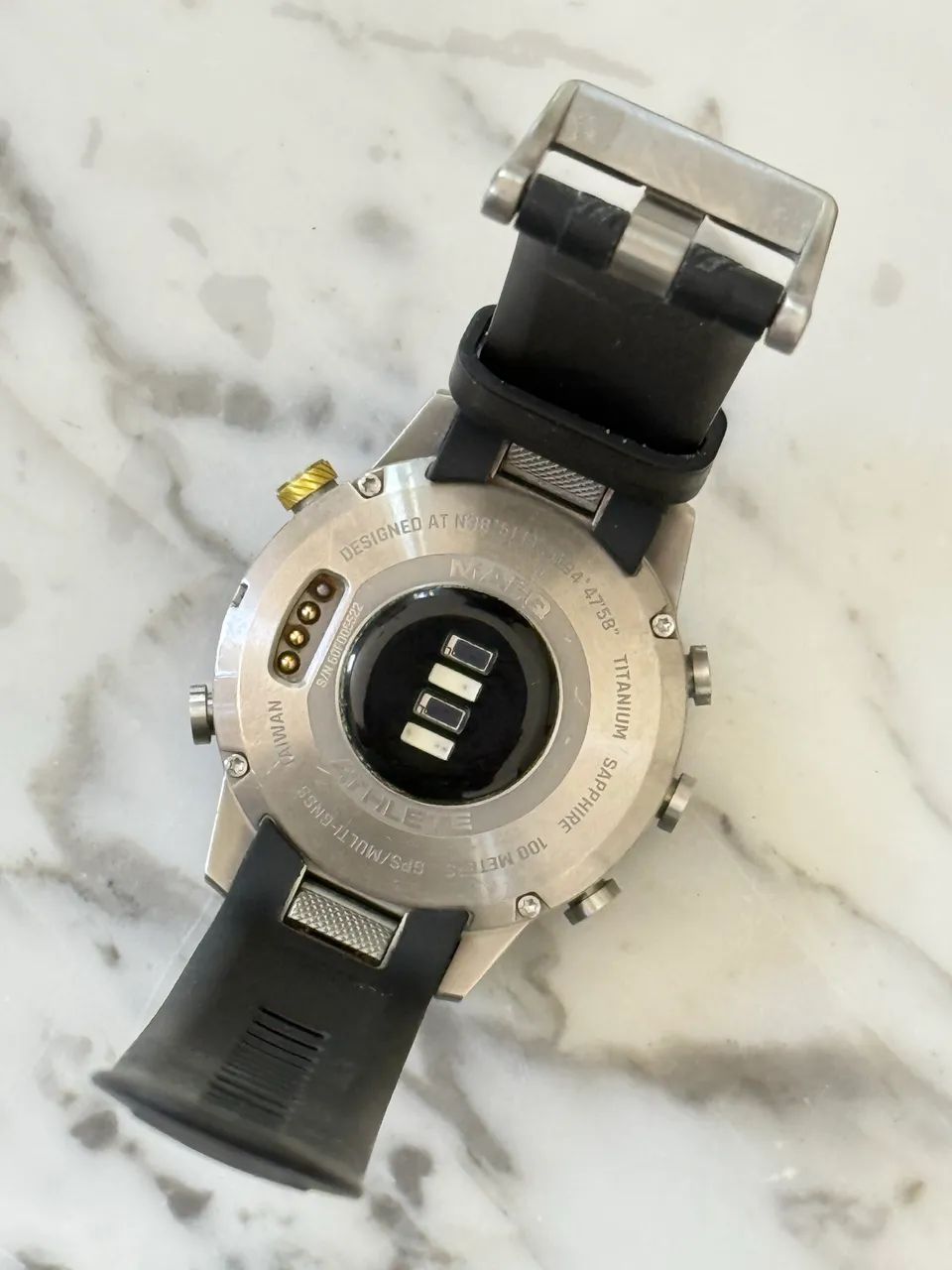 Gramin MARQ ATHLETE Titanium Saphire 100m Multi Sport GPS - Foto 4