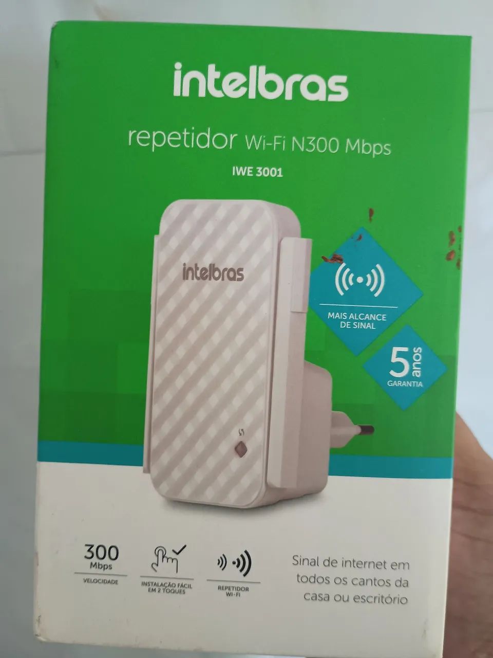 REPETIDOR WIFI N300 INTELBRAS