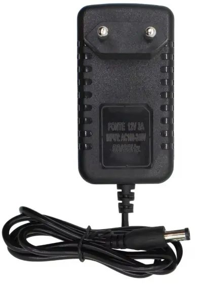 Fonte 3a 12v Estabilizada Chaveada Cftv e Fita Led Bivolt - Foto 6