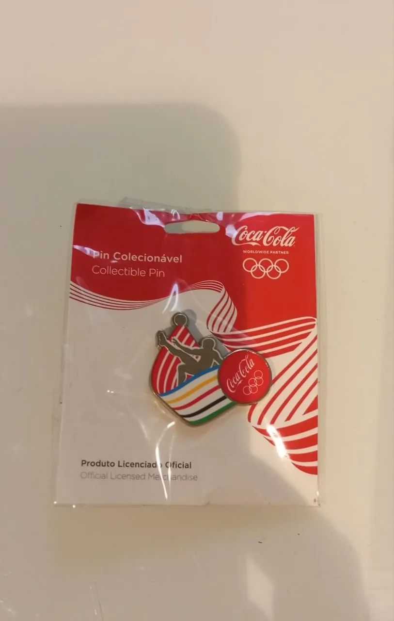 Pin Olimpíadas Rio 2016 Coca Cola 