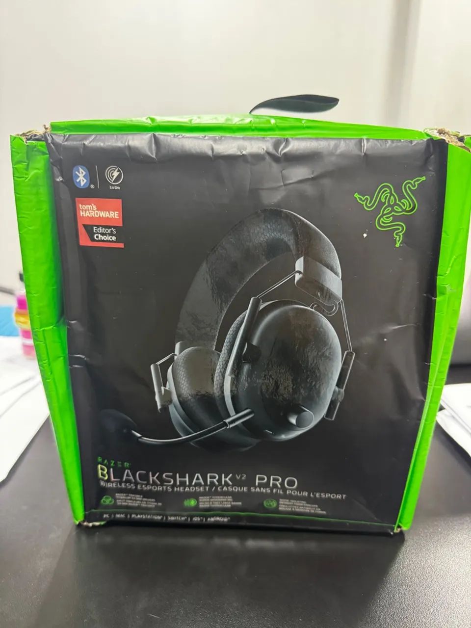 Headset Gamer Razer BlackShark V2 Pro - Preto  - Foto 2
