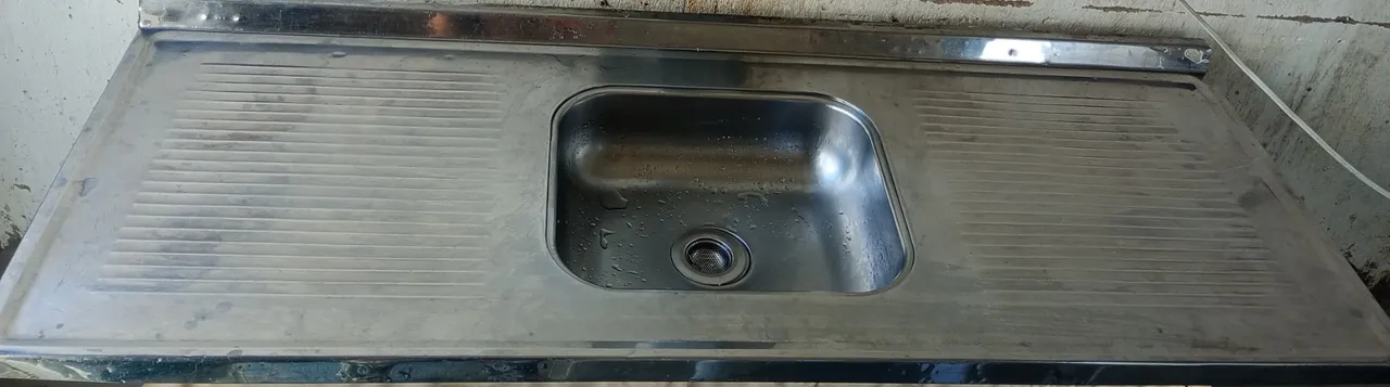Pia inox de cozinha