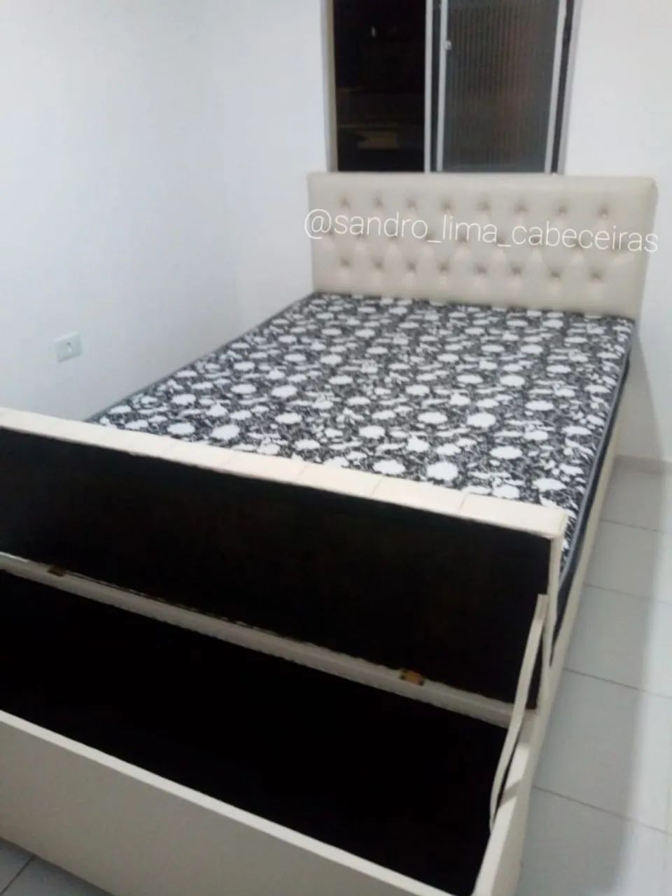 CONJUNTO PAINEL MAIS BAÚ PARA CAMA BOX64341863546241122
