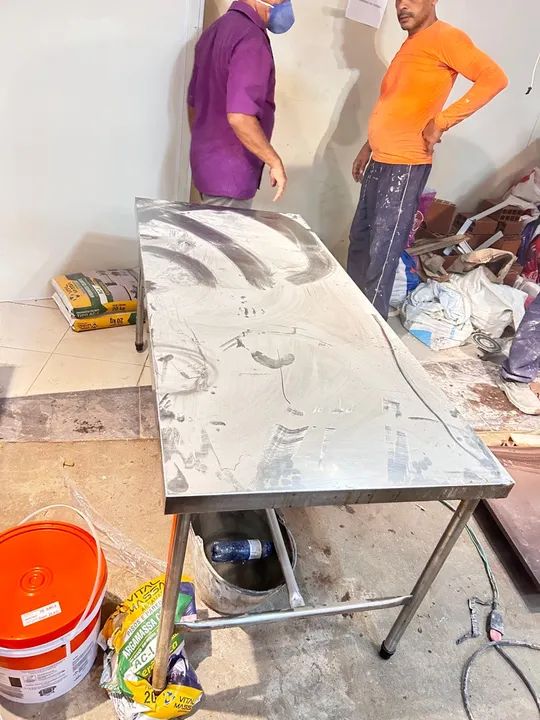 Mesa de Inox para Restaurante - Foto 2