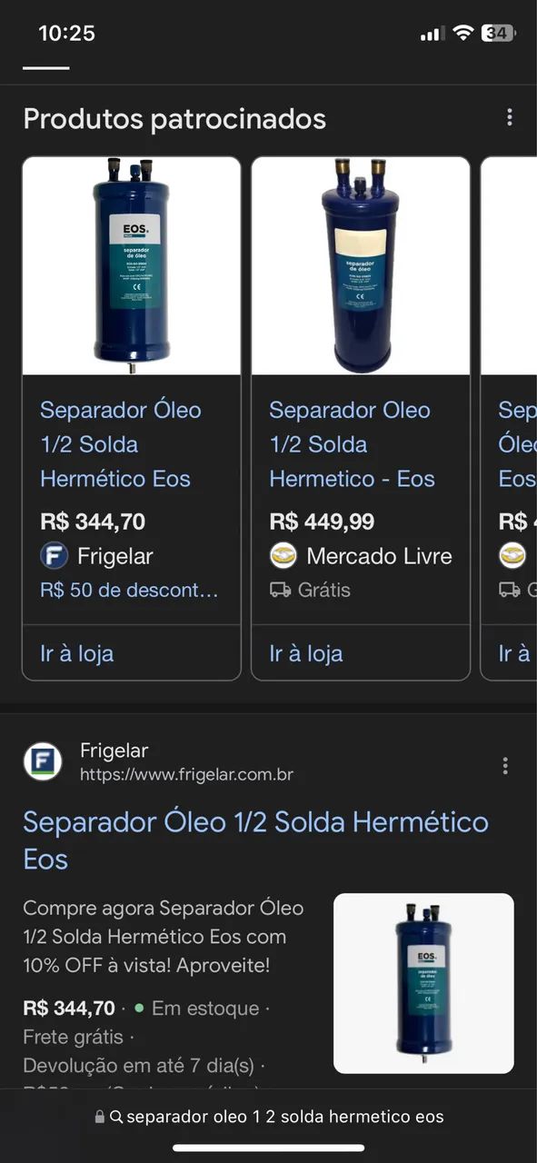 Separador de líquido e separador de óleo  - Foto 6