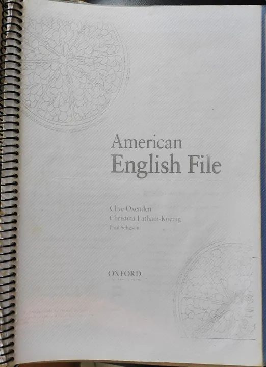 Livro American English File - Oxford
