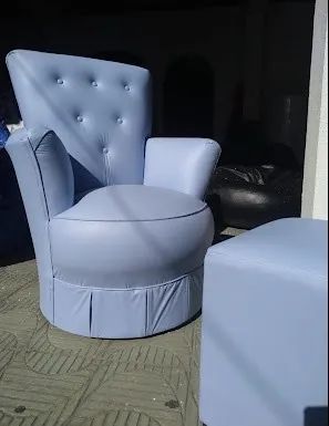 Poltrona Amamentação Azul