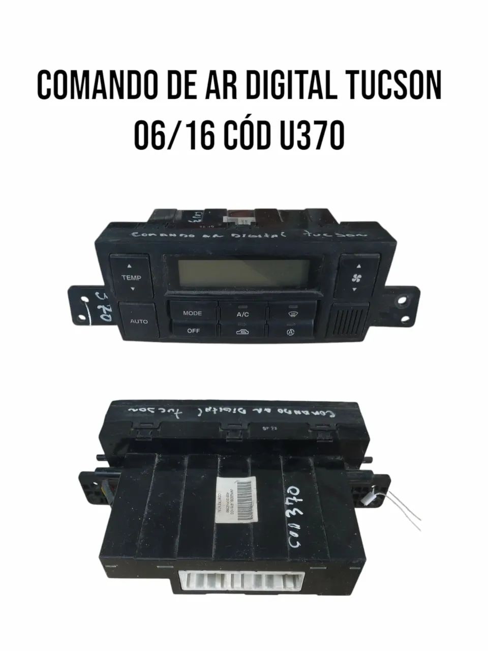 Comando De Ar Digital Tucson 06/16 Cód U370