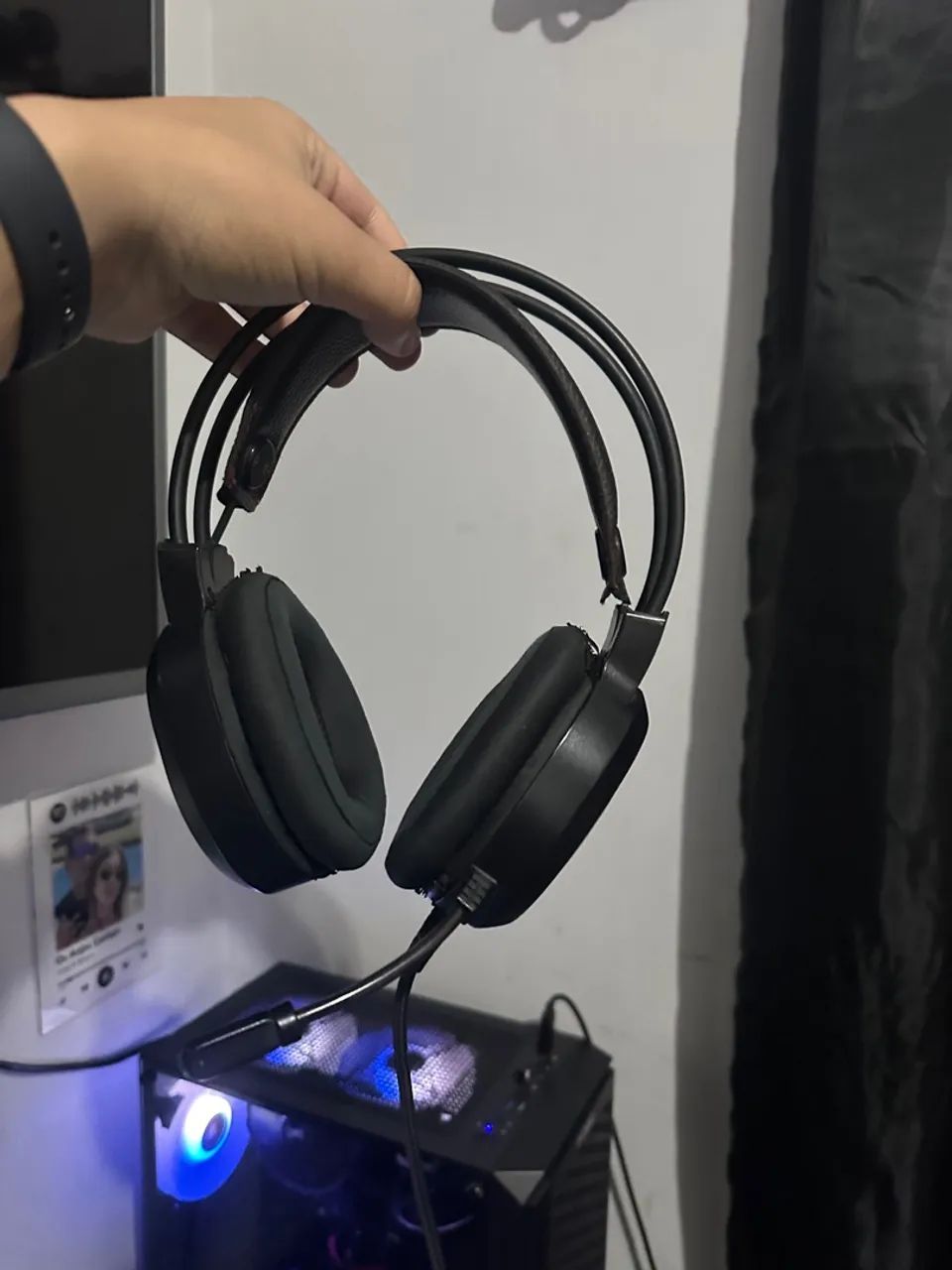 Headset Gamer com Iluminação RGB - Qualidade e Imersão - Foto 3