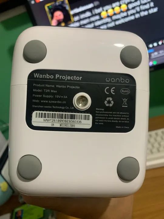 Projetor Portátil Xiaomi Wanbo T2R Max - Foto 2