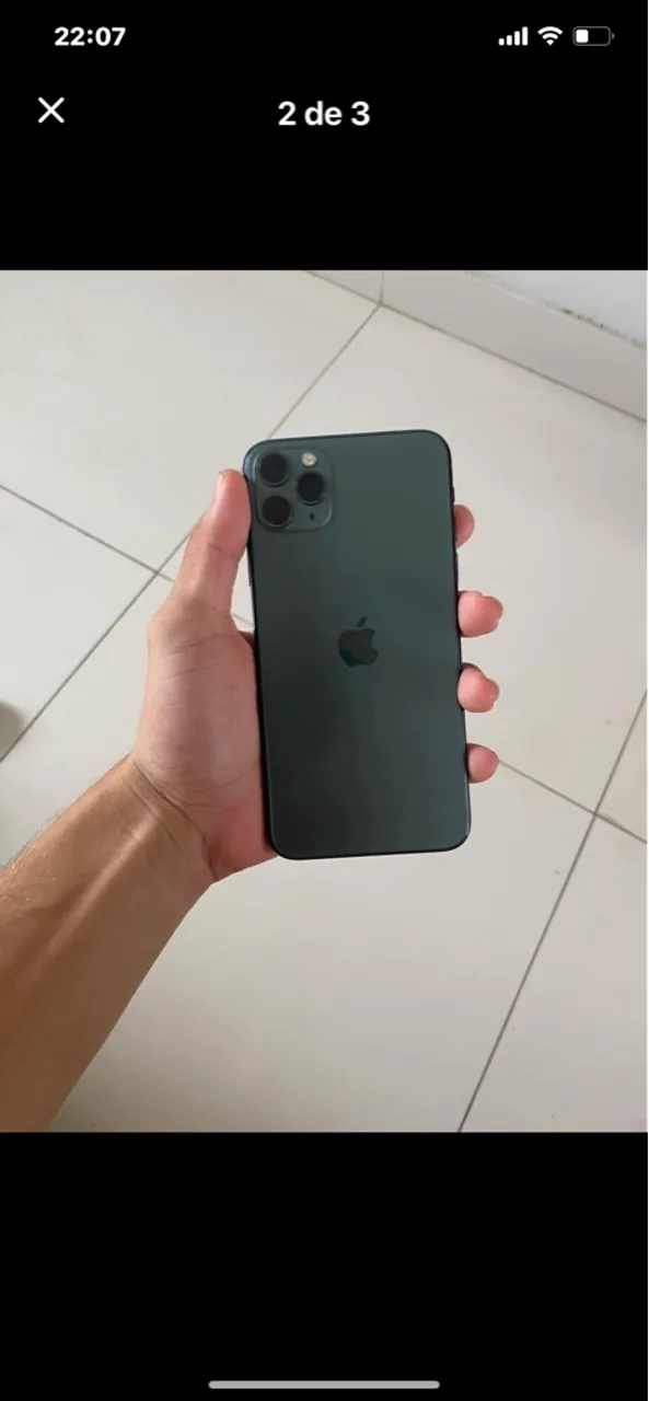 Vendo iPhone 11 Pro Max verde