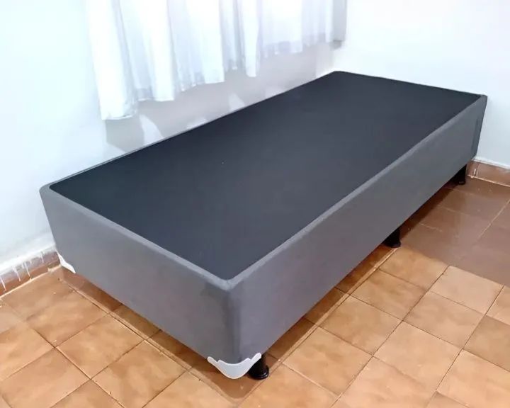 Base para cama box cinza - Foto 3