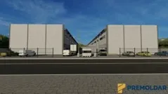 Venda Galpão-Condomínio FECHADO- SEGURANÇA Próx. Fischer- 846m²- Fácil Locação- em constr