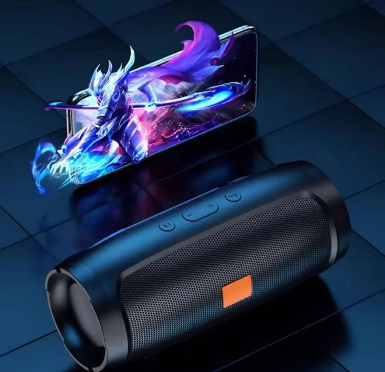 (NOVO com 50% off) Caixa de Som Charge Mini 3 + Portátil Com Bluetooth Radio Hi-Fi Sem Fio