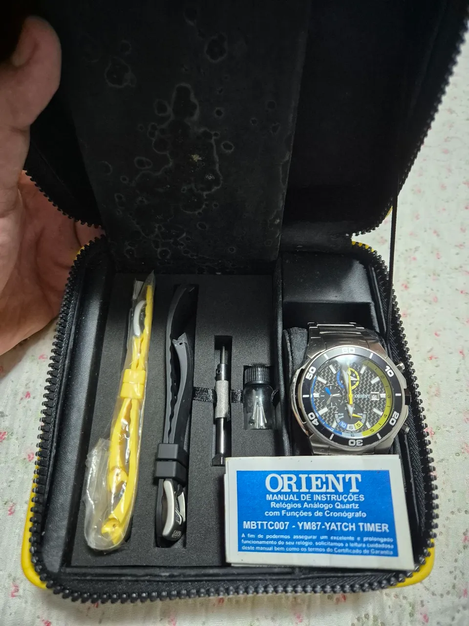 Relógio Orient Yatch Timer Cronógrafo