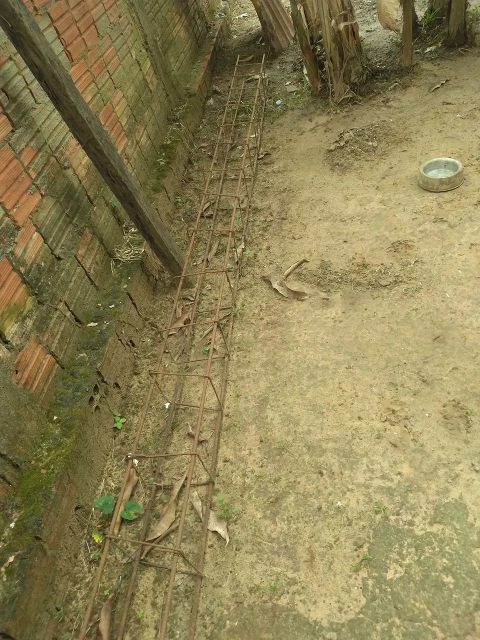 Coluna para caixa de agua