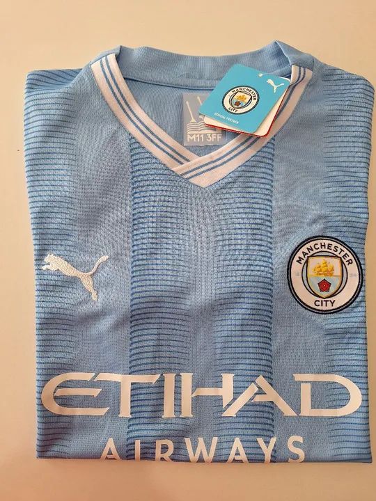 Camisa de time Manchester City Temporada 23/24, Tamanho P