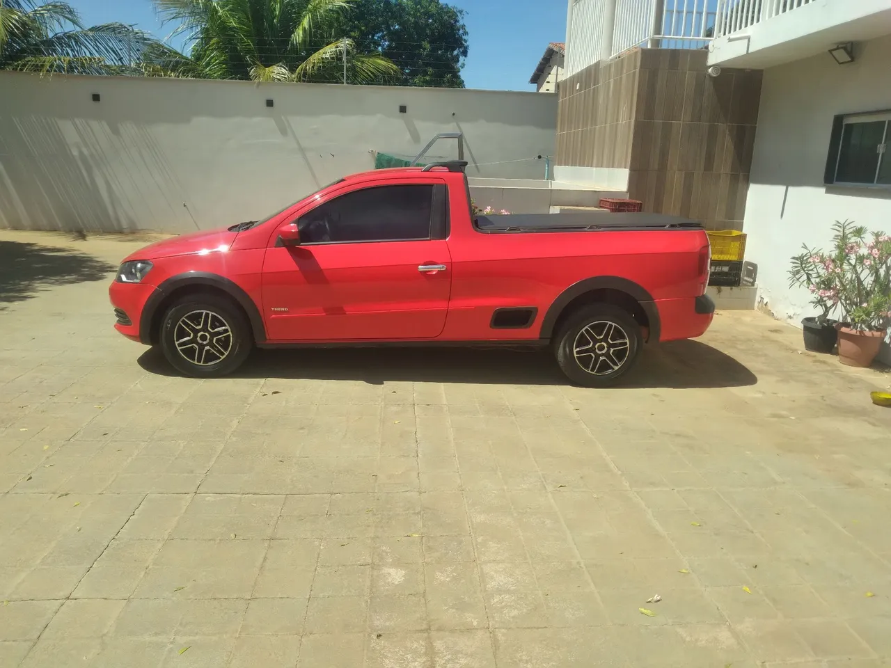 Saveiro trendline 1.6 flex álcool/gasolina 