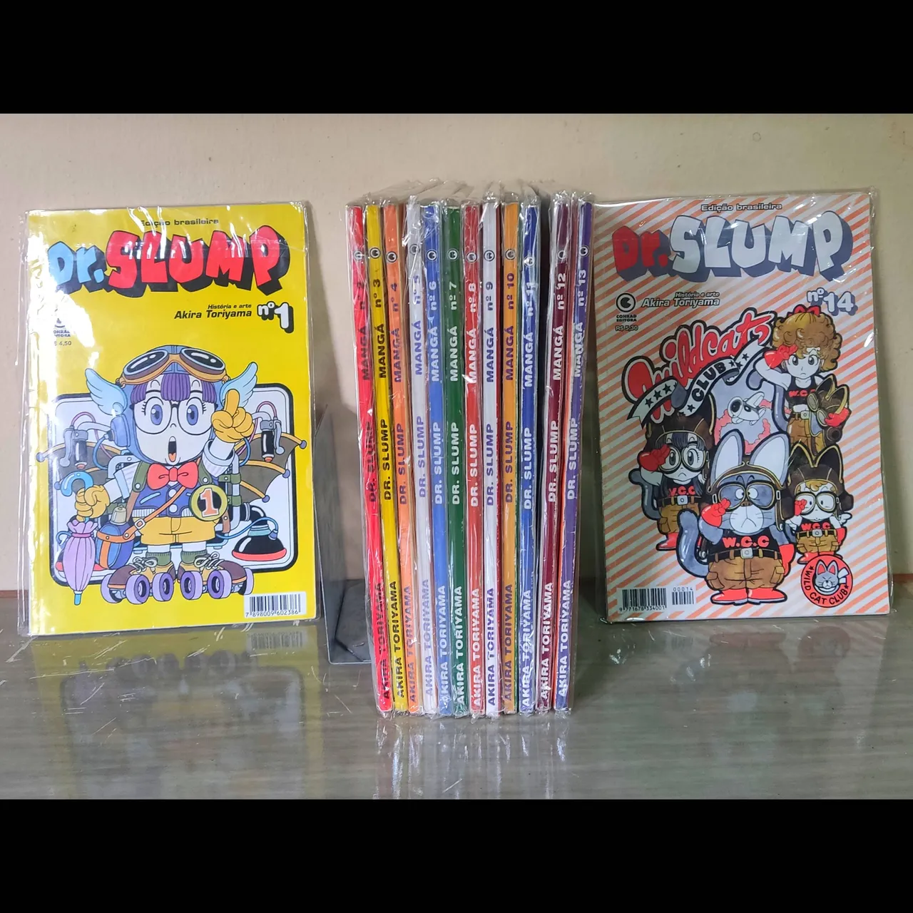 Coleção Dr. Slump - Mangás Completa (Volumes 1 a 14)