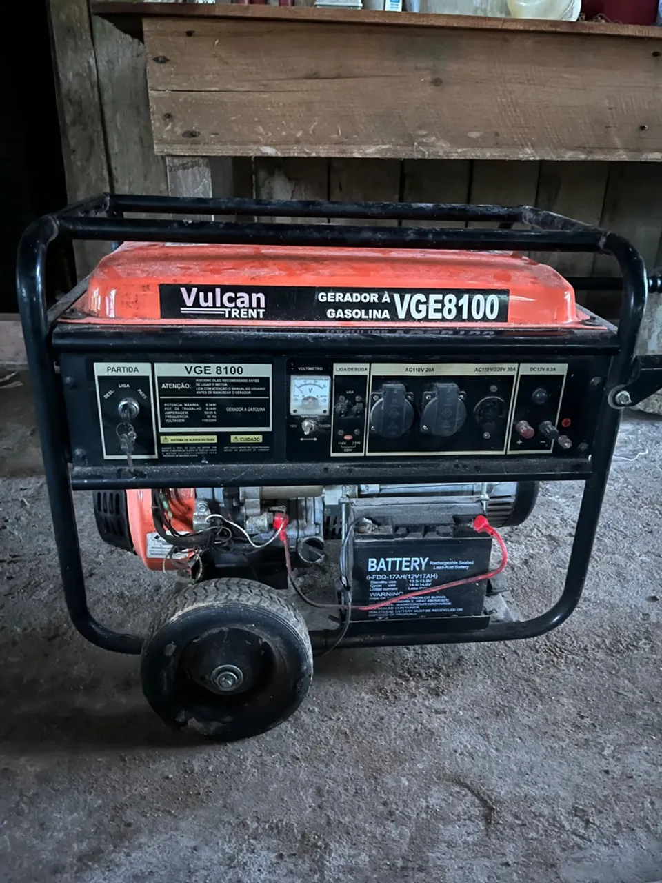 Gerador de Energia Vulcan Trent VGE 8100