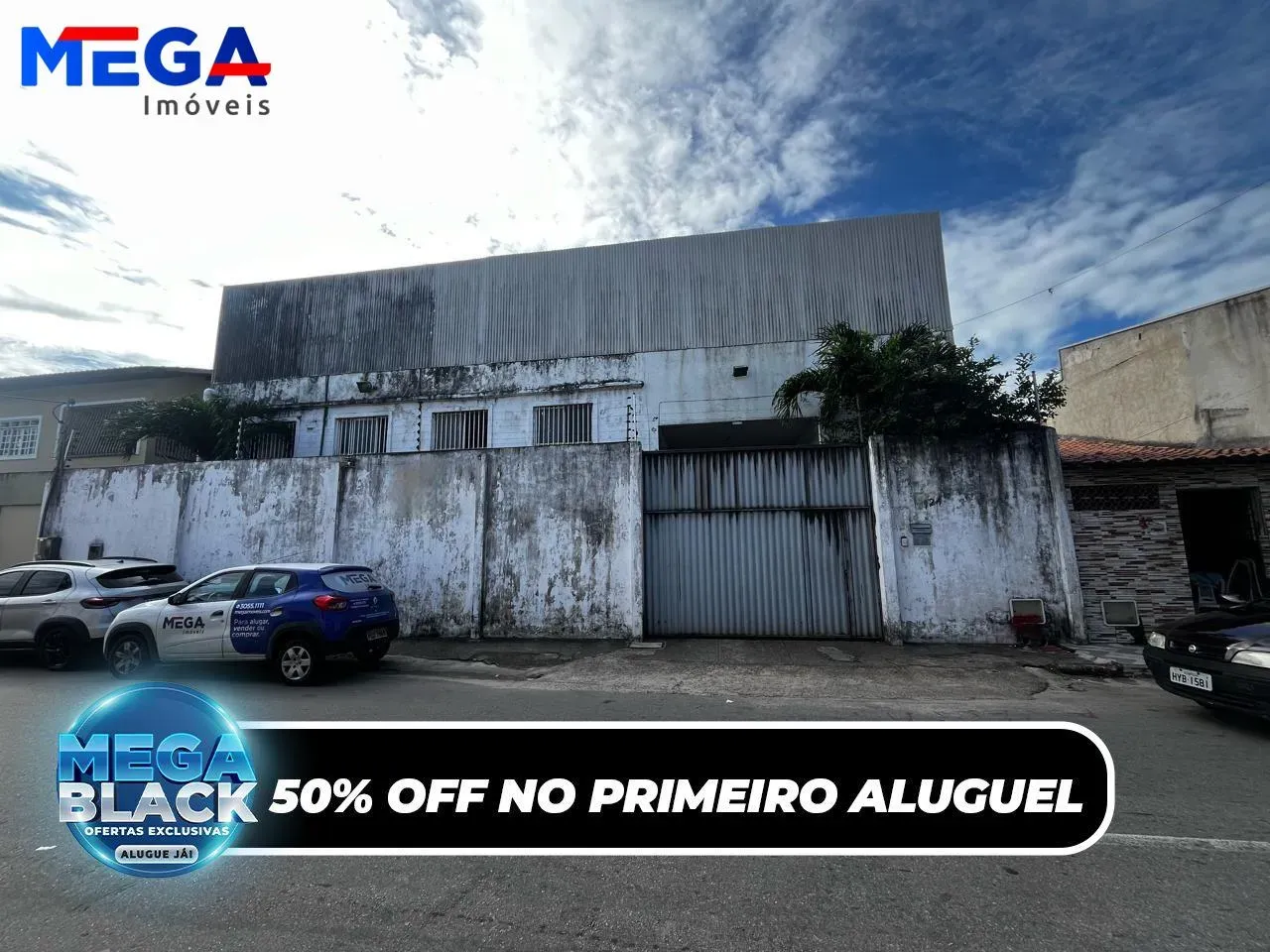 Galpão para alugar, 543 m² por R$ 8.160,86/mês - Presidente Kennedy - Fortaleza/CE
