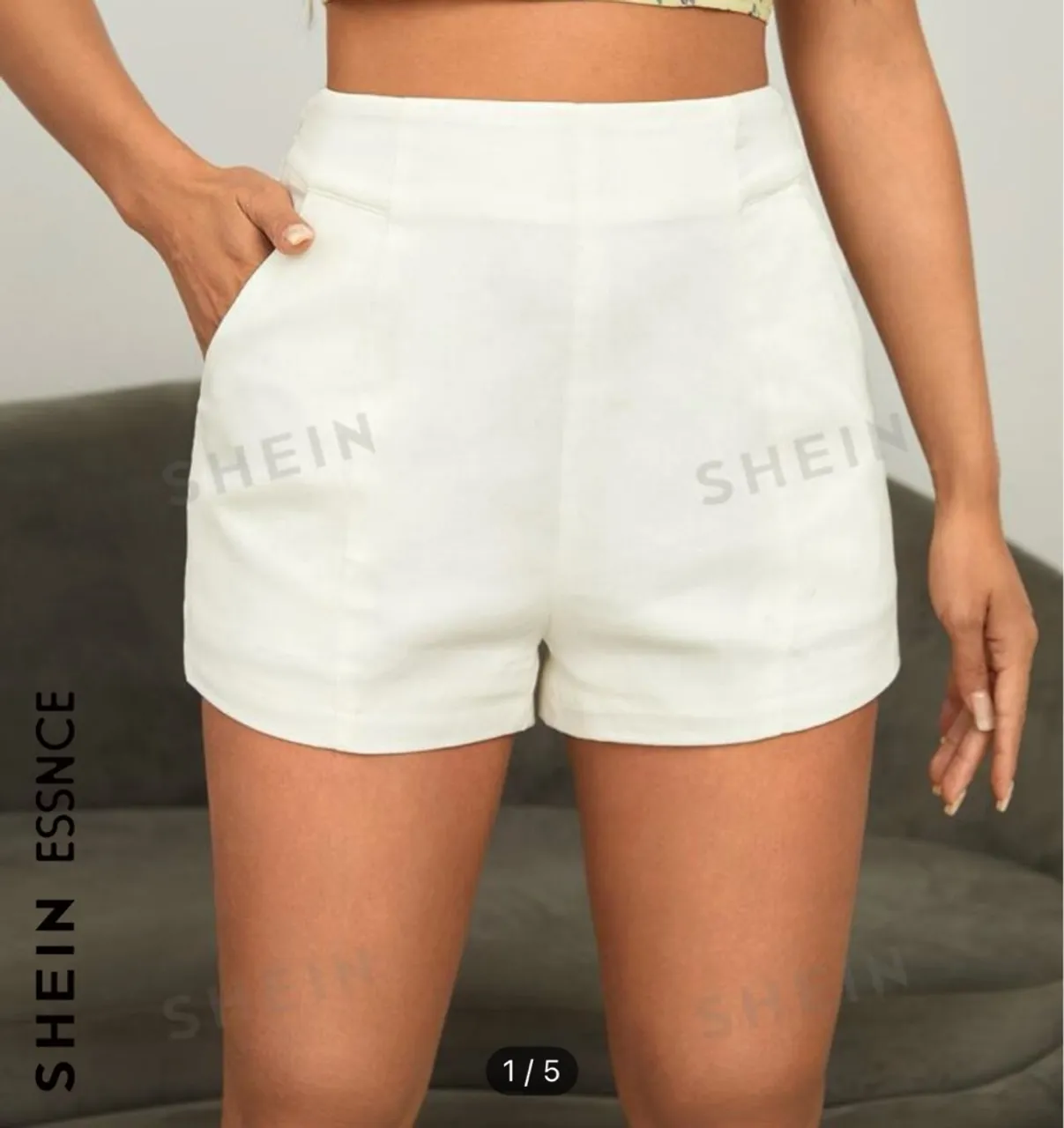 Short G branco