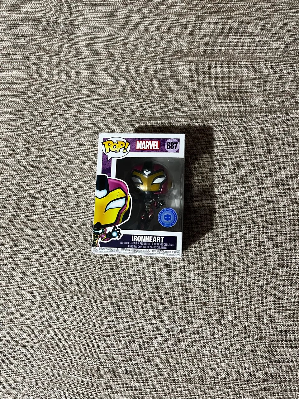Funko Pop! Marvel Iron Heart Coração de Ferro 687