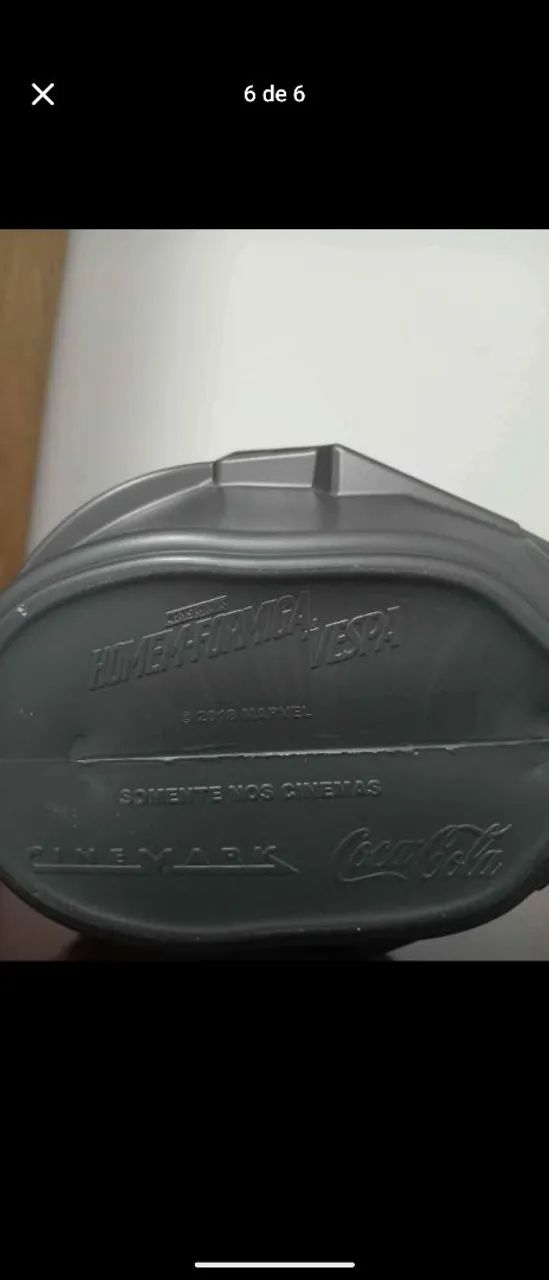 Balde pipoca Homen Formiga Vespa Cinemark - Foto 6