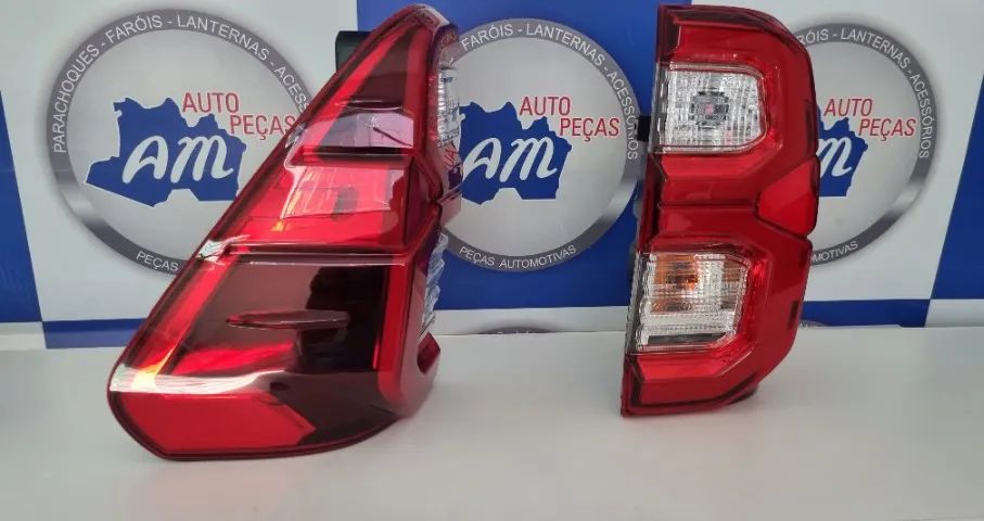 lanterna nova hilux com LED - Foto 2