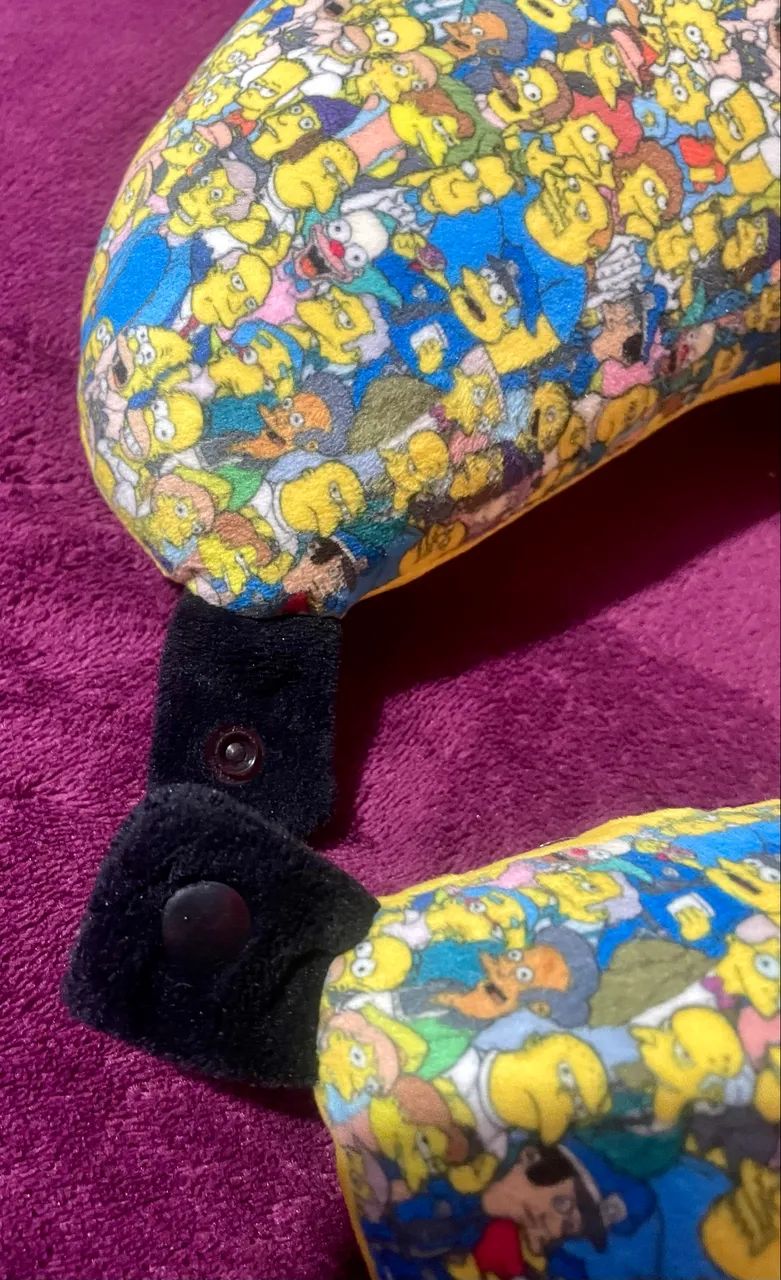 Almofada de pescoço pra viagem Simpsons !BAIXOU!