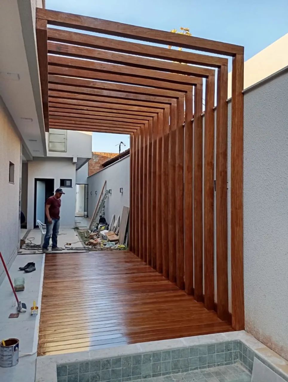 Profissional da construção civil 