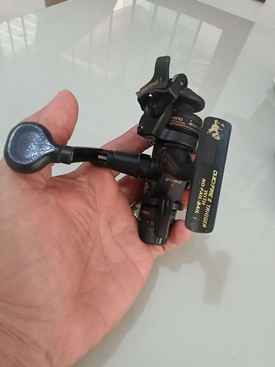 Molinete pesca Shimano micro Black Magnum - Foto 2