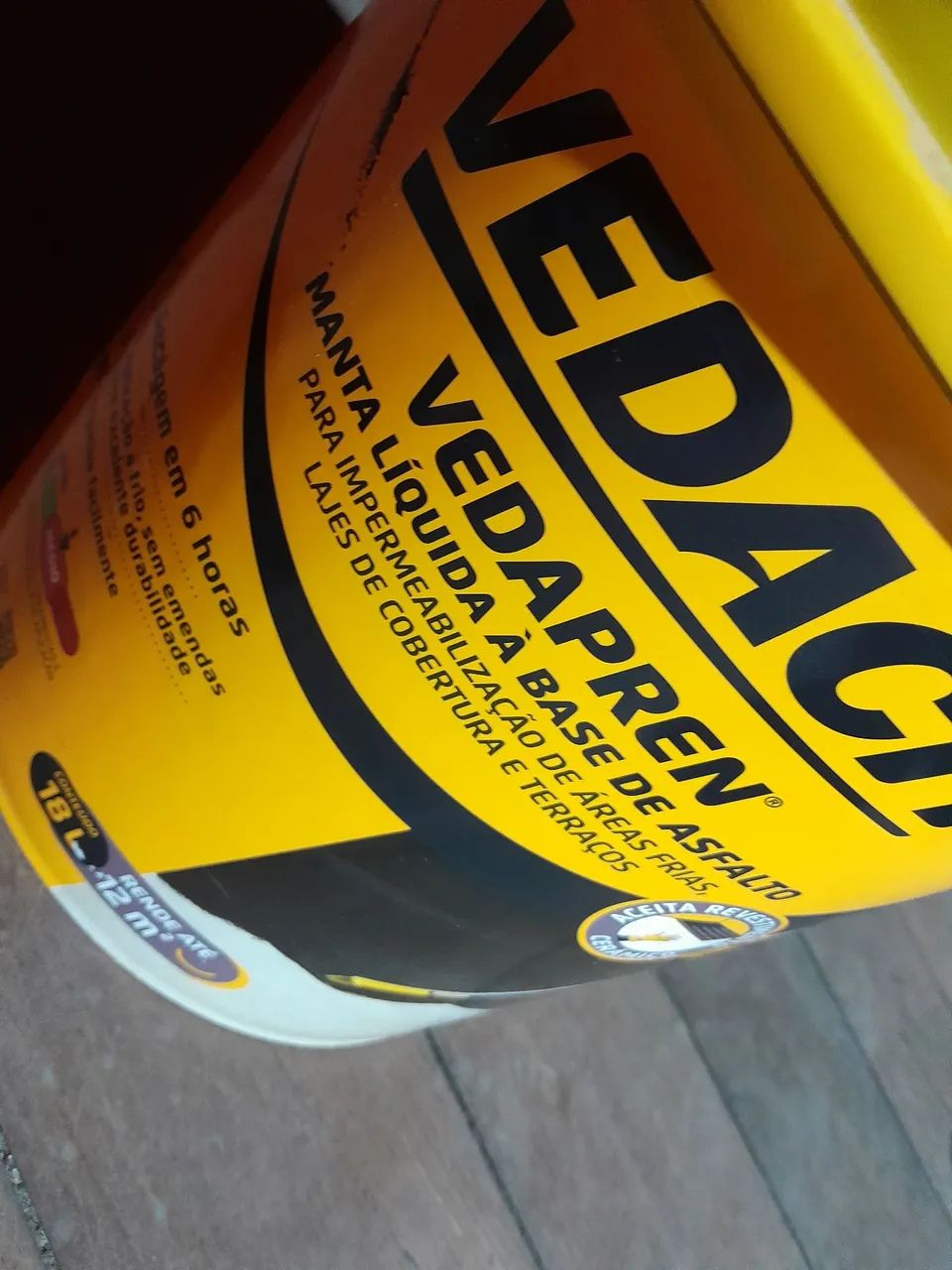 Manta liquida  balde