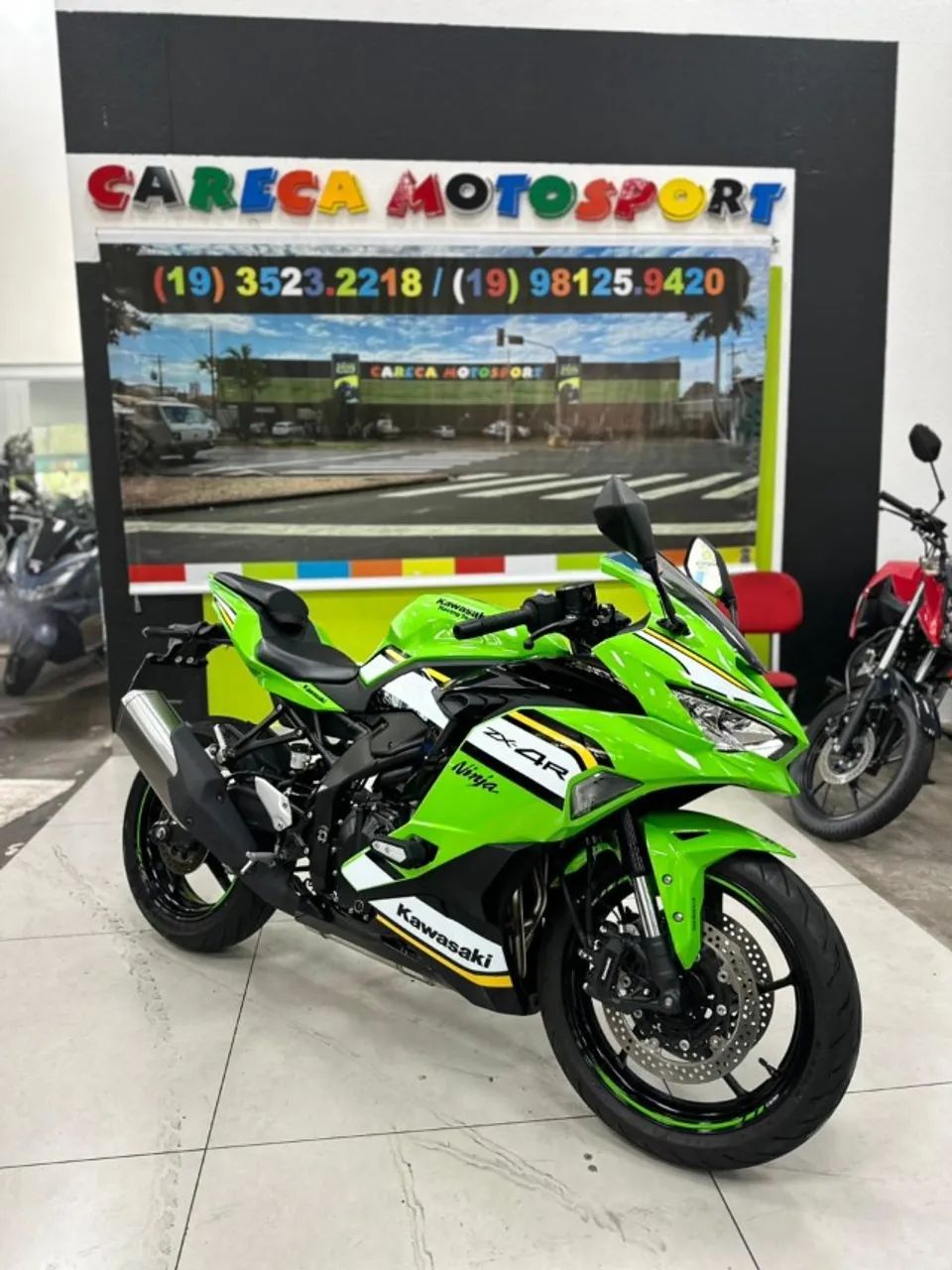 Motos Kawasaki Ninja Zx-4r no Brasil