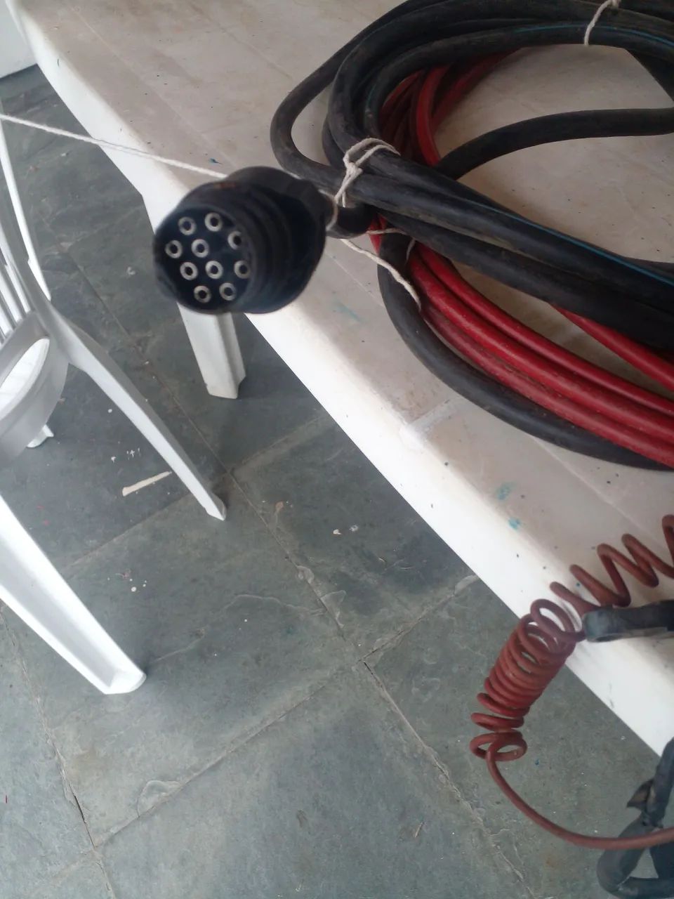 Náutica motor popa comando manete yamaha original completo 2000,00 - Foto 4