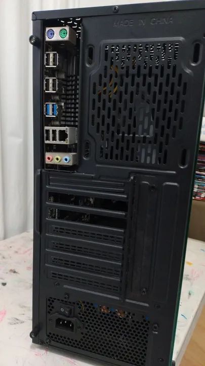 Gabinete Gamer Preto - SOMENTE GABINETE - Foto 4