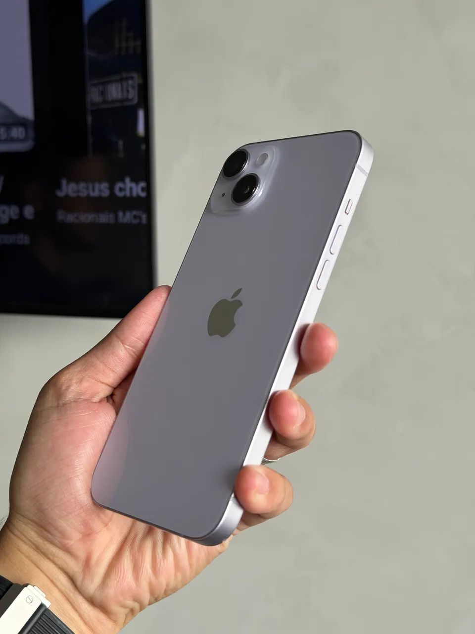 iPhone 14 Plus 256gb Roxo Seminovo - Foto 3