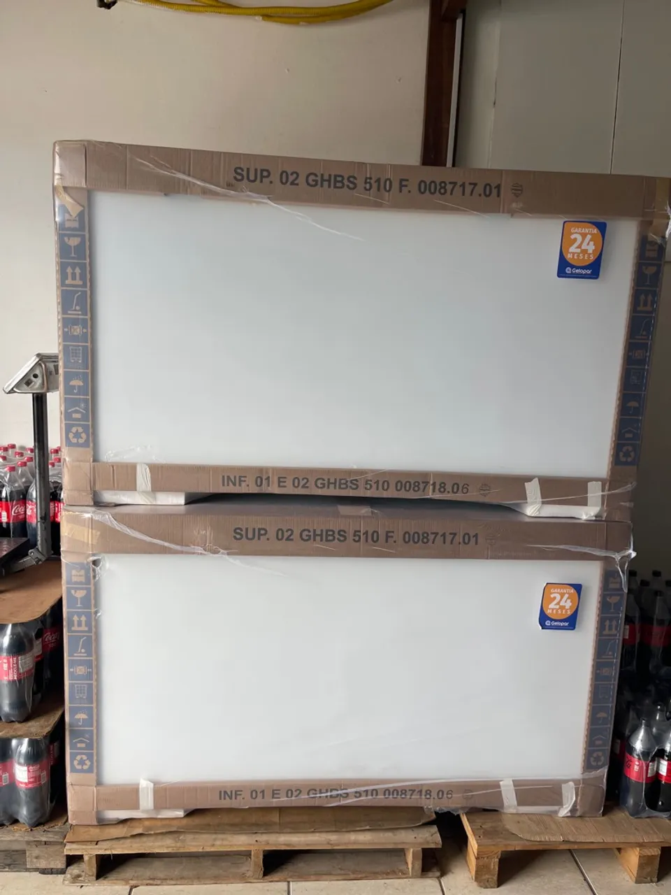Freezer Gelopor 2 Tampa (2 unidades) - Nova