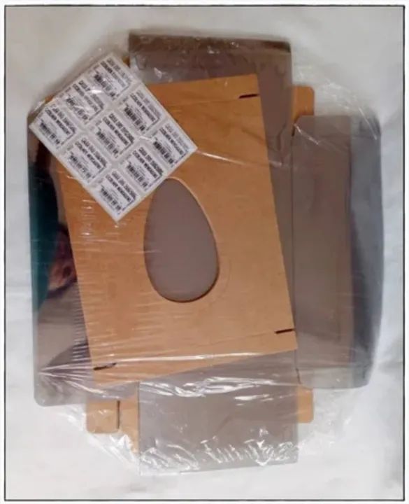 CAIXA PARA OVO DE COLHER 350 e 500G - Foto 3