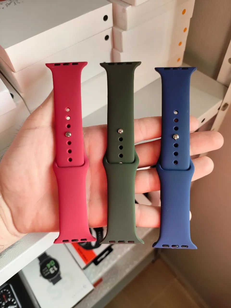 PULSEIRA DE SILICONE SMARTWATCH 44/45/49MM - Foto 2