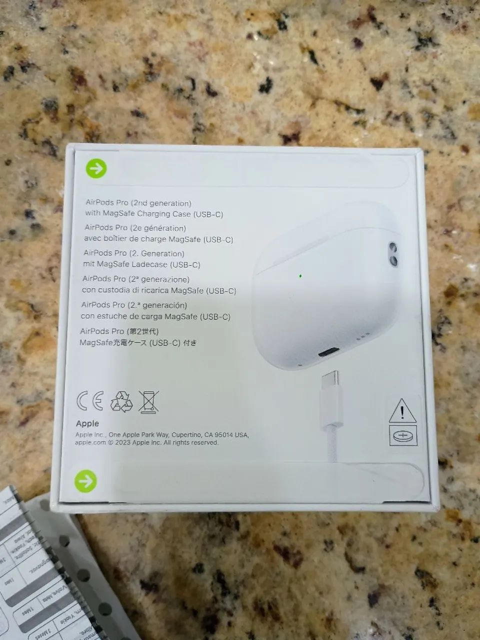 Airpods Pro 2 USB C lacrado C/NF 06/02/25