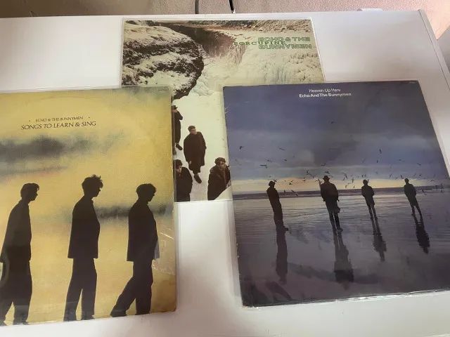 vendo 3 lp's echo the bunnymen