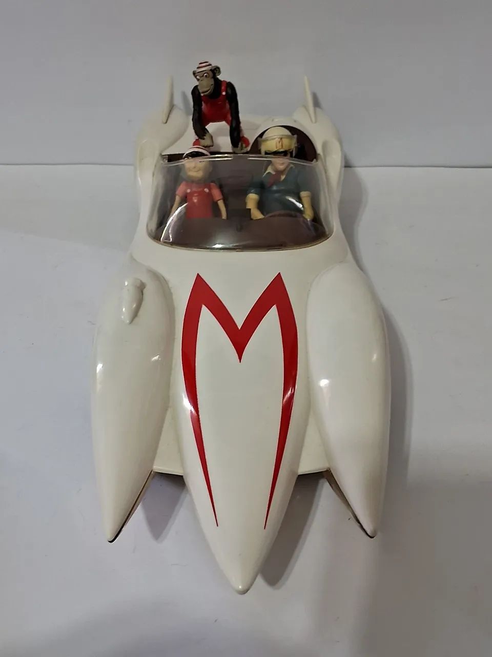 Resaurus Speed Racer Carro Mach 5 + Bonecos - Foto 4