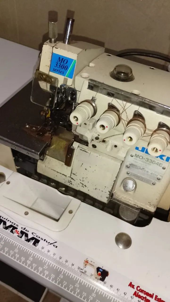 Máquina de costura ponto cadeia industrial 